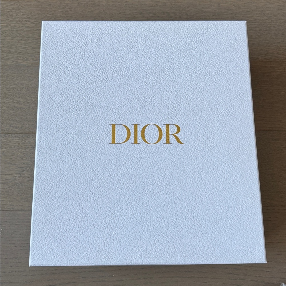 Dior Empty White Shoebox Gift Box 11” x 12.5” x 4”